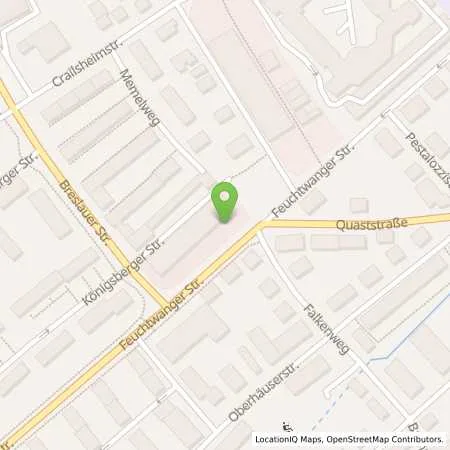 Standortübersicht der Tankstelle AUTOHAUS ANSBACH in 91522 Ansbach