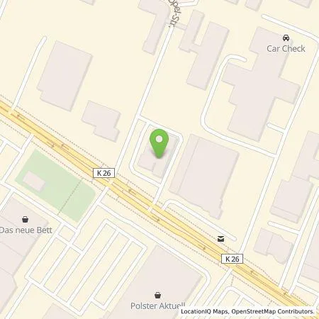 Standortübersicht der Tankstelle OMS Prüfservice GmbH in 38112 Braunschweig