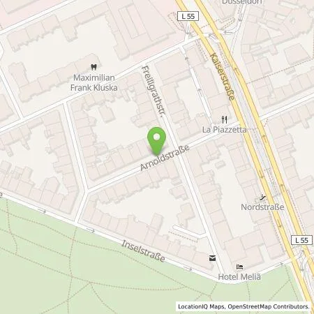 Standortübersicht der Tankstelle Stadtwerke Düsseldorf AG in 40479 Düsseldorf