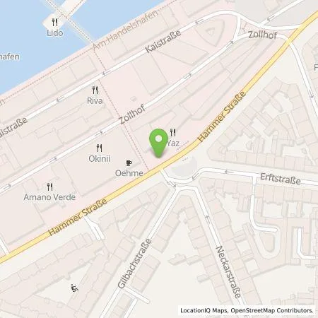 Standortübersicht der Tankstelle Stadtwerke Düsseldorf AG in 40219 Düsseldorf