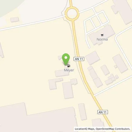 Standortübersicht der Tankstelle N-ERGIE Aktiengesellschaft in 90599 Dietenhofen