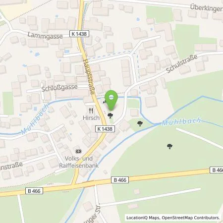 Standortübersicht der Tankstelle Albwerk Elektro- und Kommunikationstechnik GmbH in 73337 Bad Überkingen