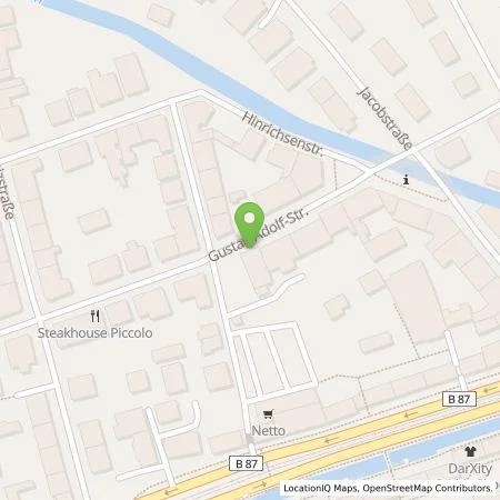 Standortübersicht der Tankstelle Stadtwerke Leipzig GmbH in 04105 Leipzig