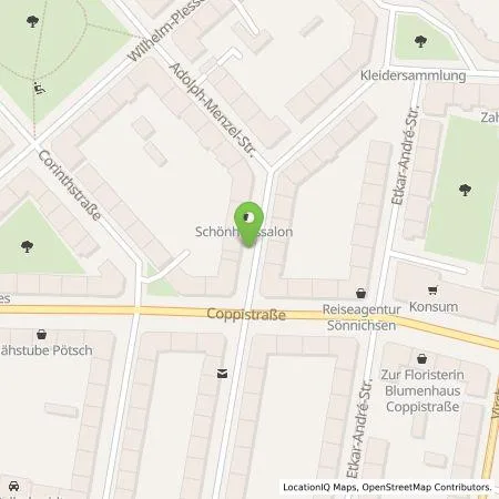 Standortübersicht der Tankstelle Stadtwerke Leipzig GmbH in 04157 Leipzig