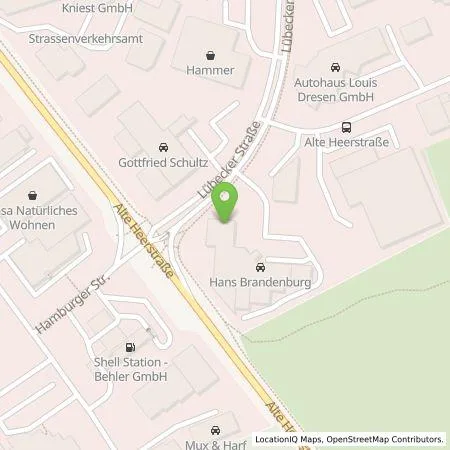 Standortübersicht der Tankstelle Procar Automobile Düsseldorf GmbH in 41540 Dormagen