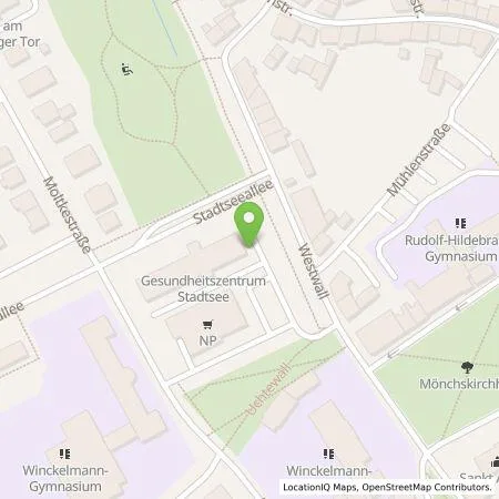 Standortübersicht der Tankstelle Stadtwerke Stendal GmbH in 39576 Stendal