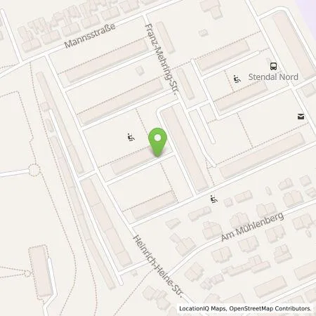 Standortübersicht der Tankstelle Stadtwerke Stendal GmbH in 39576 Hansestadt Stendal