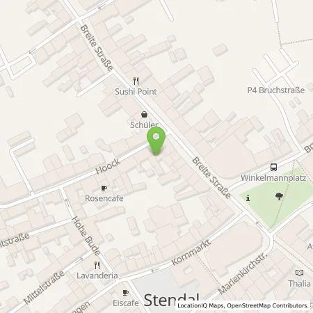 Standortübersicht der Tankstelle Stadtwerke Stendal GmbH in 39576 Stendal