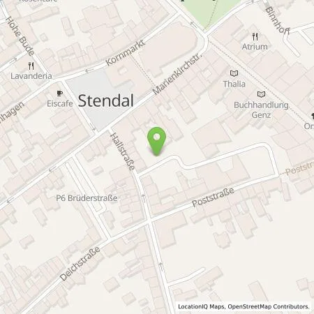 Standortübersicht der Tankstelle Stadtwerke Stendal GmbH in 39576 Stendal