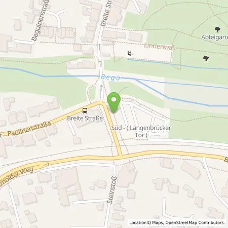 Standortübersicht der Tankstelle Stadtwerke Lemgo GmbH in 32657 Lemgo