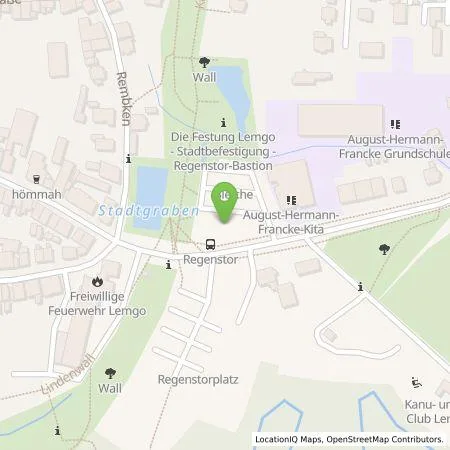 Standortübersicht der Tankstelle Stadtwerke Lemgo GmbH in 32657 Lemgo