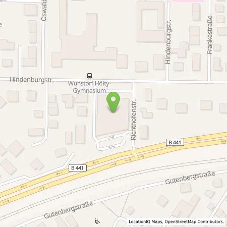 Standortübersicht der Tankstelle Stadtwerke Wunstorf GmbH & Co. KG in 31515 Wunstorf