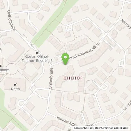 Standortübersicht der Tankstelle Wattif Europe GmbH in 38642 Goslar