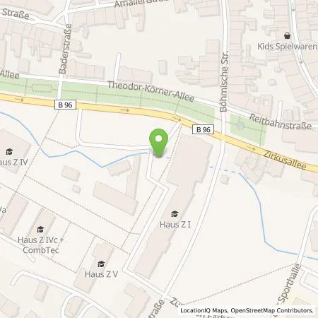 Standortübersicht der Tankstelle Stadtwerke Zittau GmbH in 02763 Zittau