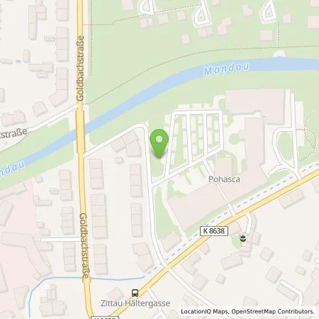 Standortübersicht der Tankstelle Stadtwerke Zittau GmbH in 02763 Zittau