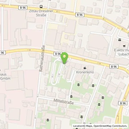 Standortübersicht der Tankstelle Stadtwerke Zittau GmbH in 02763 Zittau