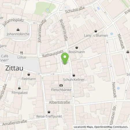 Standortübersicht der Tankstelle Stadtwerke Zittau GmbH in 02763 Zittau