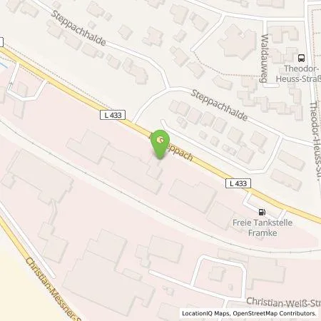 Standortübersicht der Tankstelle Shell Deutschland GmbH in 78647 Trossingen