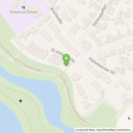 Standortübersicht der Tankstelle Bocholter Energie- und Wasserversorgung GmbH in 46397 Bocholt