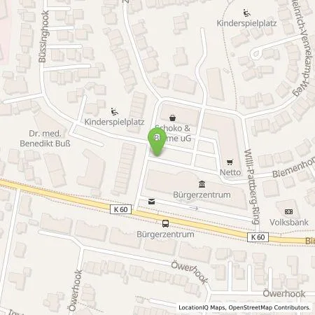 Standortübersicht der Tankstelle Bocholter Energie- und Wasserversorgung GmbH in 46395 Bocholt