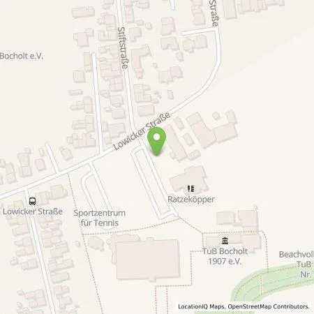 Standortübersicht der Tankstelle Bocholter Energie- und Wasserversorgung GmbH in 46395 Bocholt