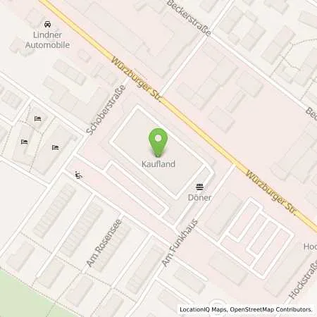 Standortübersicht der Tankstelle Kaufland Dienstleistung GmbH & Co. KG in 63743 Aschaffenburg