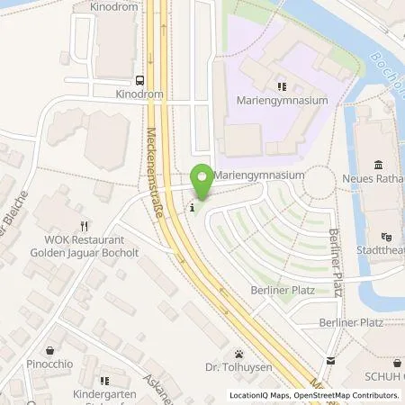 Standortübersicht der Tankstelle Bocholter Energie- und Wasserversorgung GmbH in 46395 Bocholt