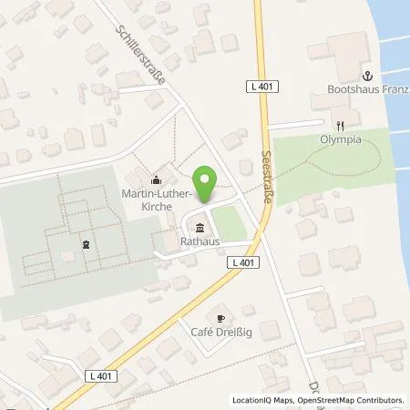 Standortübersicht der Tankstelle E.DIS AG in 15738 Zeuthen