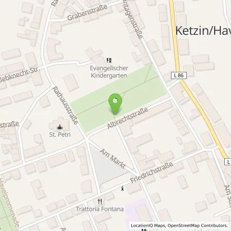 Standortübersicht der Tankstelle E.DIS AG in 14669 Ketzin