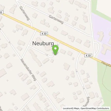 Standortübersicht der Tankstelle E.DIS AG in 23974 Neuburg