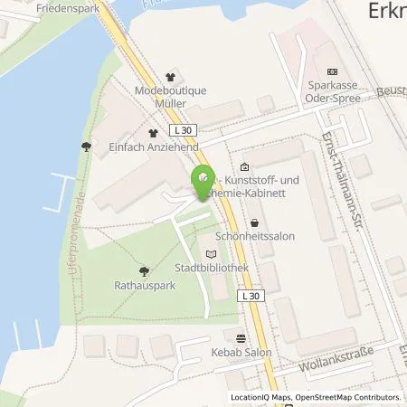 Standortübersicht der Tankstelle E.DIS AG in 15537 Erkner