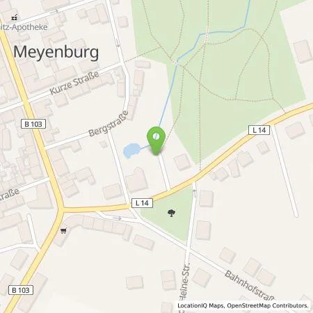 Standortübersicht der Tankstelle E.DIS AG in 16945 Meyenburg