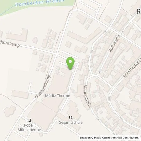 Standortübersicht der Tankstelle E.DIS AG in 17207 Röbel / Müritz