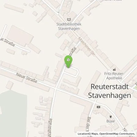 Standortübersicht der Tankstelle E.DIS AG in 17153 Stavenhagen