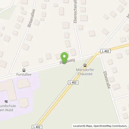 Standortübersicht der Tankstelle E.DIS AG in 15738 Zeuthen