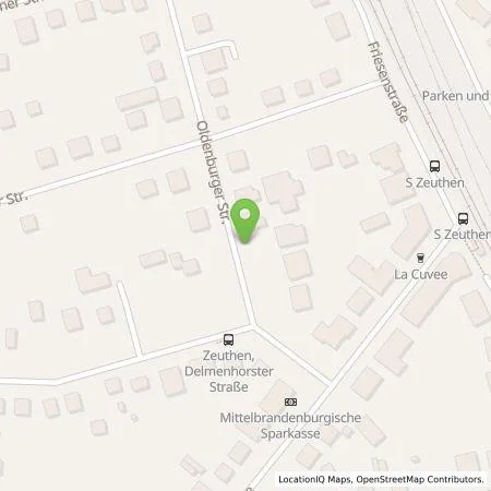 Standortübersicht der Tankstelle E.DIS AG in 15738 Zeuthen