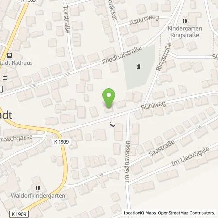 Standortübersicht der Tankstelle Nachhaltige Energielösungen Waiblingen GmbH in 71336 Waiblingen