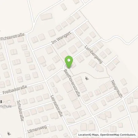 Standortübersicht der Tankstelle Nachhaltige Energielösungen Waiblingen GmbH in 71336 Waiblingen-Bittenfeld