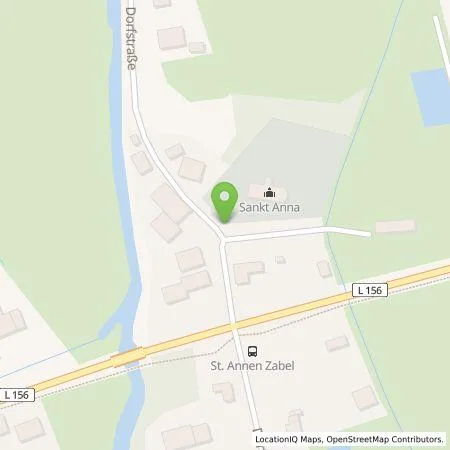 Standortübersicht der Tankstelle Leitungstiefbau Dithmarschen GmbH in 25776 Sankt Annen