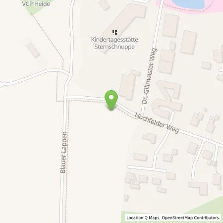 Standortübersicht der Tankstelle Leitungstiefbau Dithmarschen GmbH in 25746 Heide