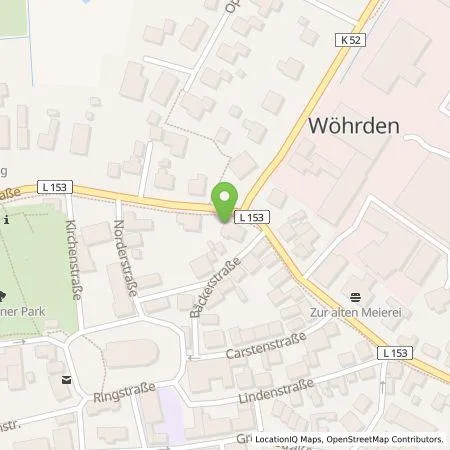 Standortübersicht der Tankstelle Leitungstiefbau Dithmarschen GmbH in 25797 Wöhrden