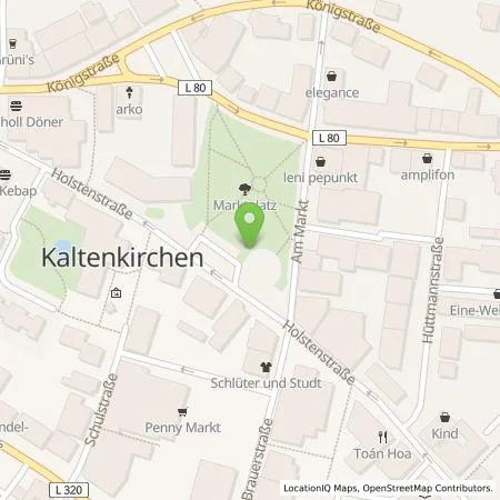 Standortübersicht der Tankstelle Leitungstiefbau Dithmarschen GmbH in 24568 Kaltenkirchen