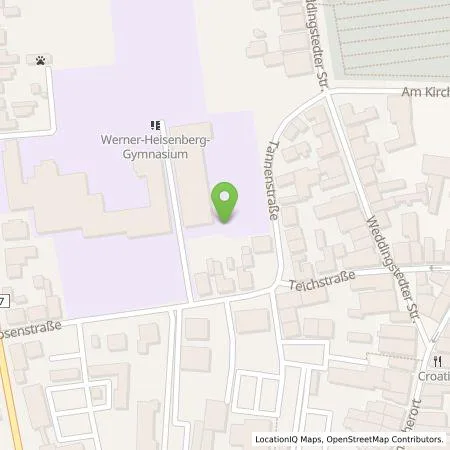 Standortübersicht der Tankstelle Leitungstiefbau Dithmarschen GmbH in 25746 Heide