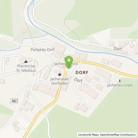 Standortübersicht der Tankstelle 17er Oberlandenergie GmbH in 83676 Jachenau