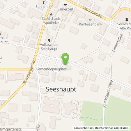 Standortübersicht der Tankstelle 17er Oberlandenergie GmbH in 82402 Seeshaupt