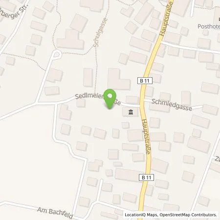 Standortübersicht der Tankstelle 17er Oberlandenergie GmbH in 82549 Königsdorf