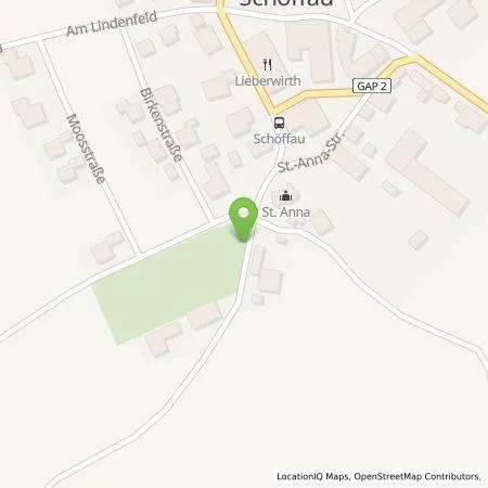 Standortübersicht der Tankstelle 17er Oberlandenergie GmbH in 82449 Uffing