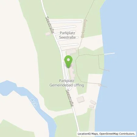 Standortübersicht der Tankstelle 17er Oberlandenergie GmbH in 82449 Uffing