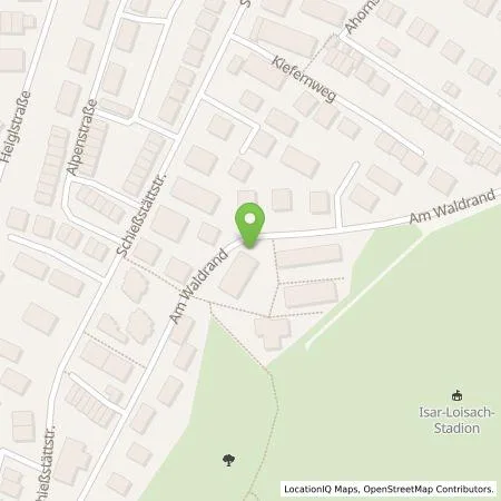 Standortübersicht der Tankstelle 17er Oberlandenergie GmbH in 82515 Wolfratshausen