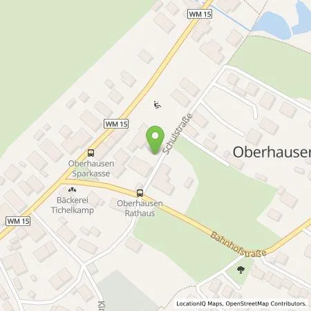 Standortübersicht der Tankstelle 17er Oberlandenergie GmbH in 82386 Oberhausen